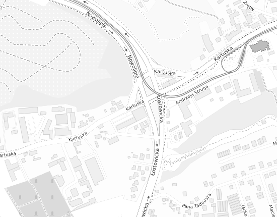 Mapa z adresem organizacji