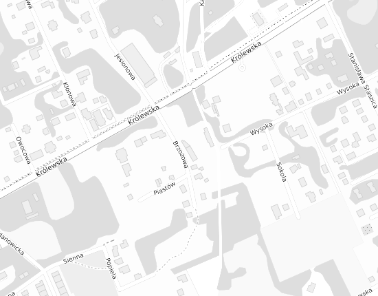 Mapa z adresem organizacji