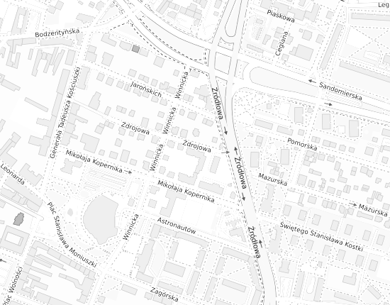 Mapa z adresem organizacji