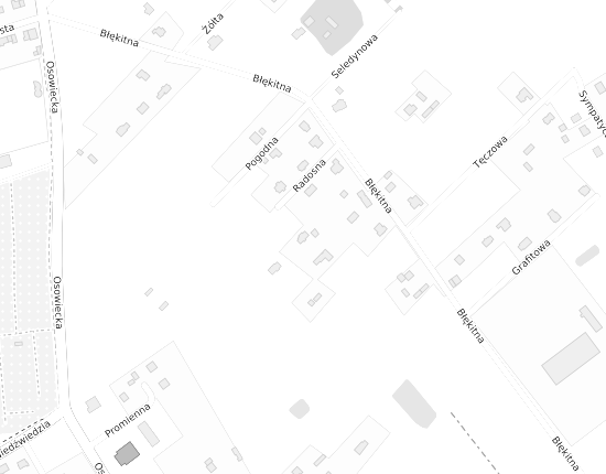 Mapa z adresem organizacji