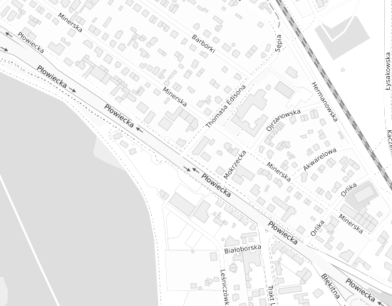 Mapa z adresem organizacji