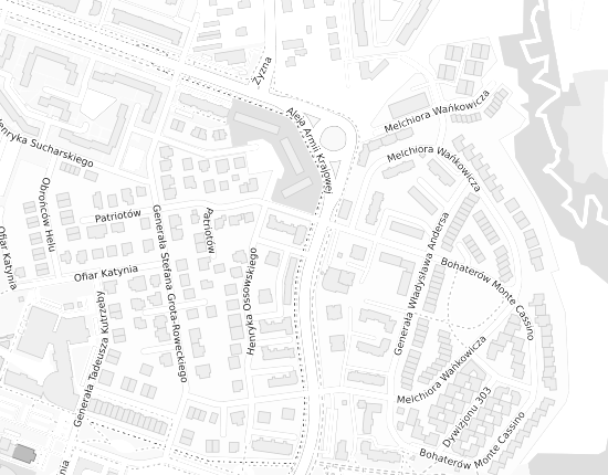 Mapa z adresem organizacji