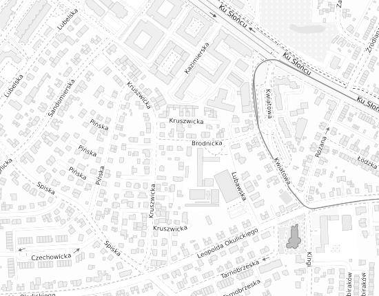 Mapa z adresem organizacji