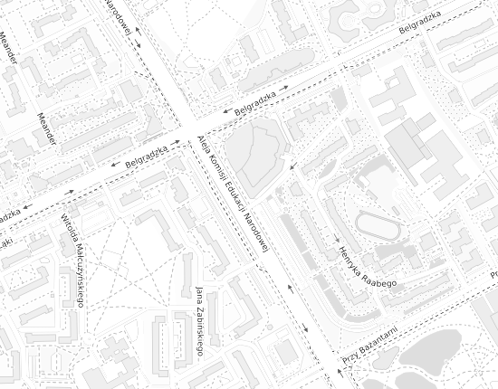Mapa z adresem organizacji