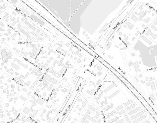 Mapa z adresem organizacji
