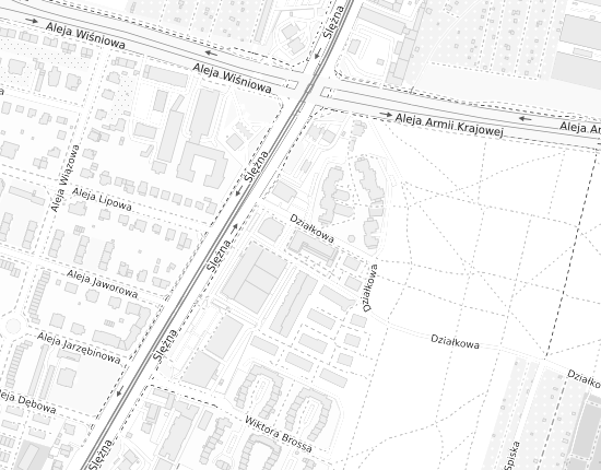 Mapa z adresem organizacji