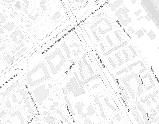 Mapa z adresem organizacji