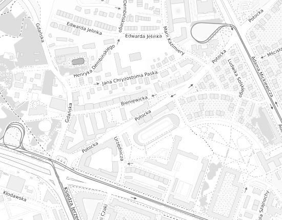 Mapa z adresem organizacji