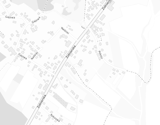 Mapa z adresem organizacji
