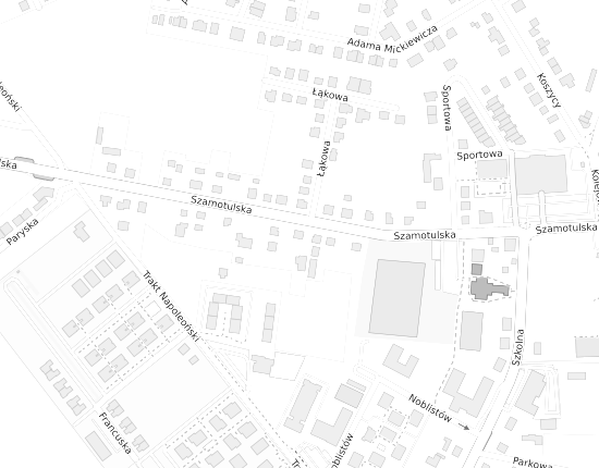 Mapa z adresem organizacji
