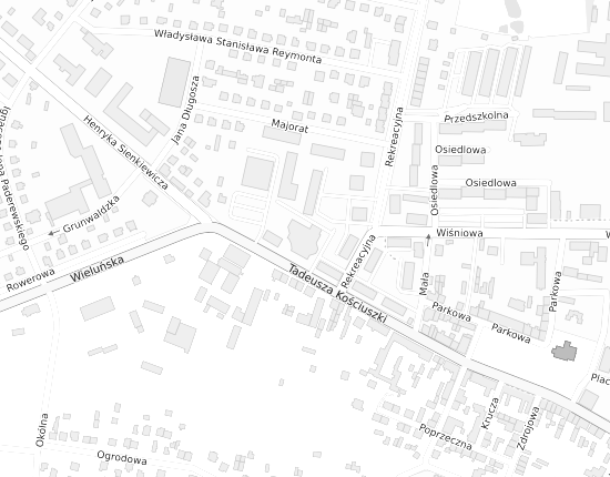 Mapa z adresem organizacji