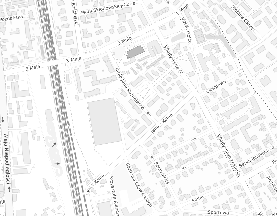 Mapa z adresem organizacji