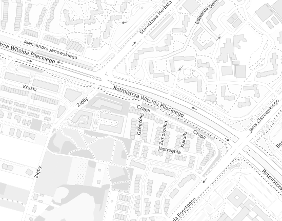 Mapa z adresem organizacji