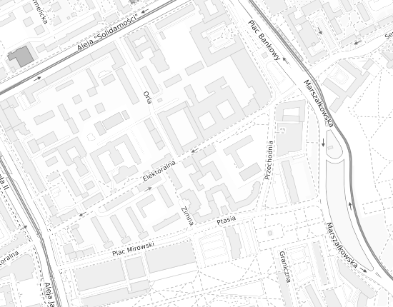 Mapa z adresem organizacji