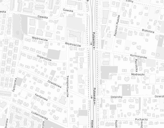 Mapa z adresem organizacji