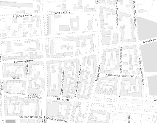 Mapa z adresem organizacji