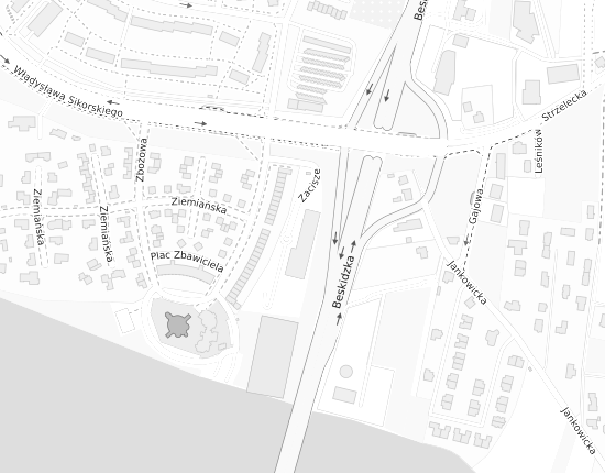 Mapa z adresem organizacji