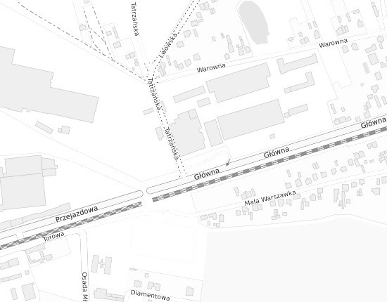 Mapa z adresem organizacji