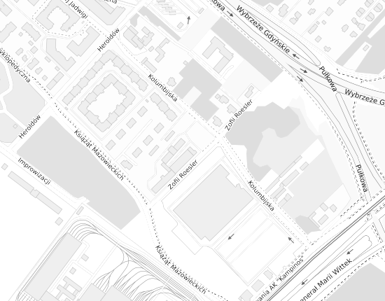 Mapa z adresem organizacji