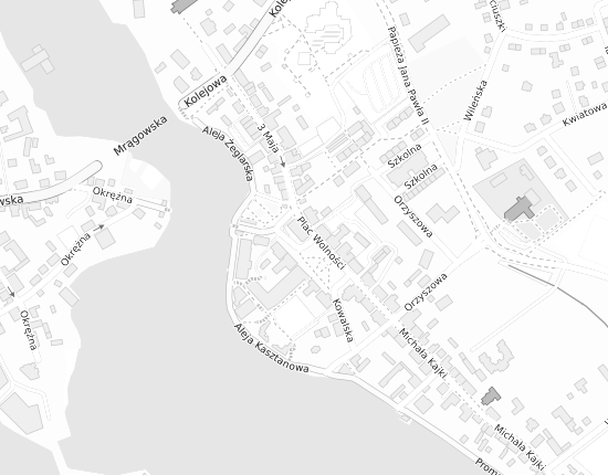 Mapa z adresem organizacji