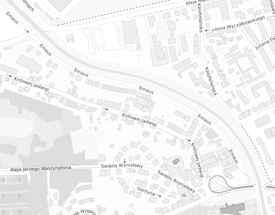 Mapa z adresem organizacji
