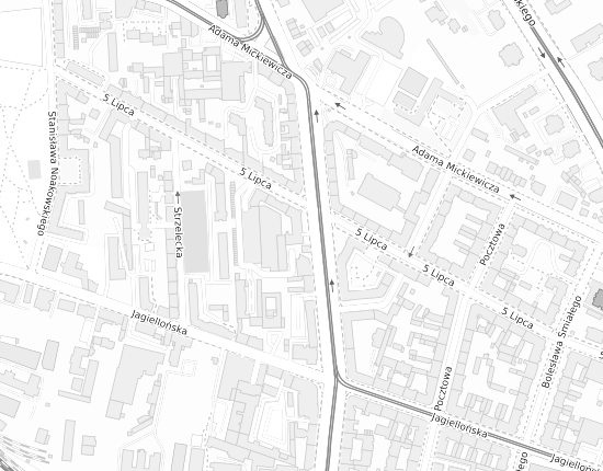 Mapa z adresem organizacji