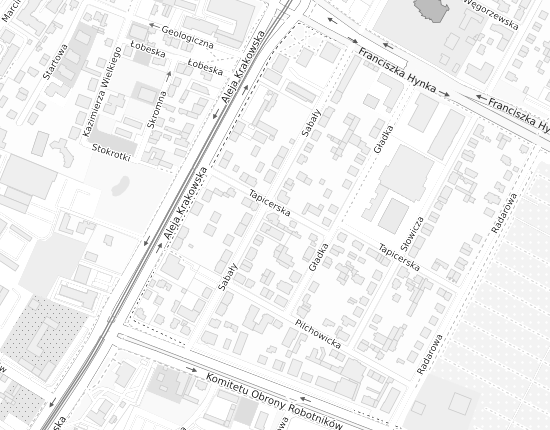 Mapa z adresem organizacji