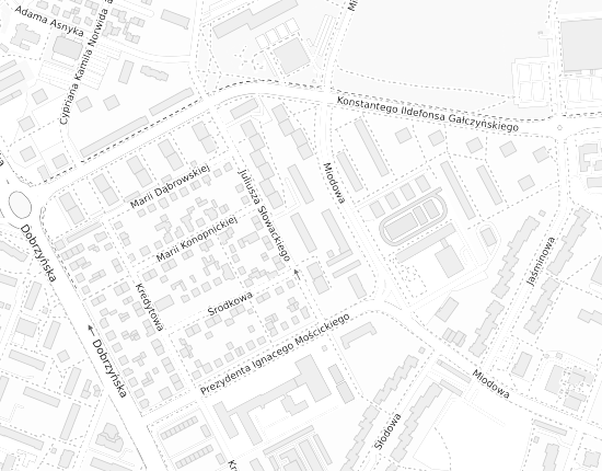 Mapa z adresem organizacji