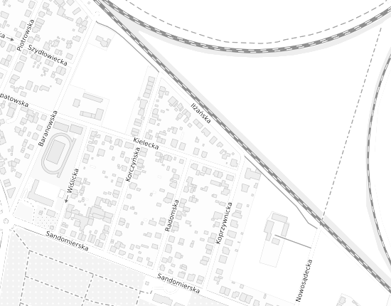 Mapa z adresem organizacji