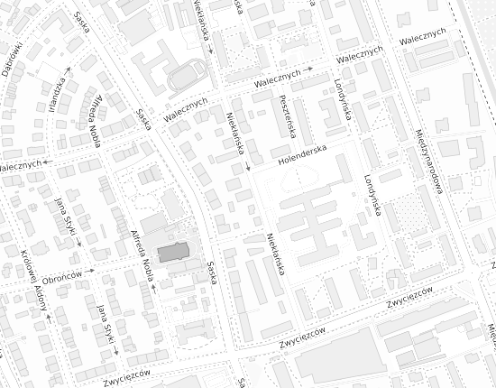 Mapa z adresem organizacji