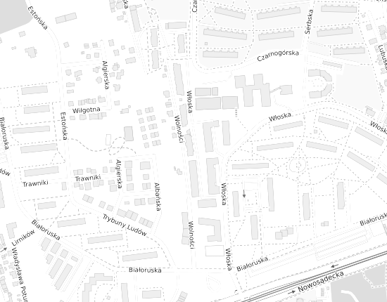 Mapa z adresem organizacji