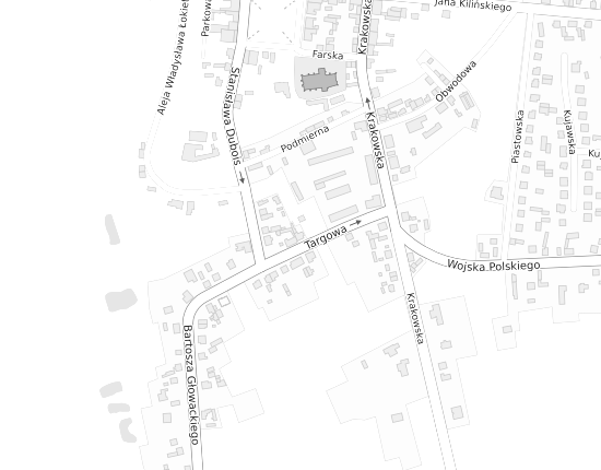 Mapa z adresem organizacji