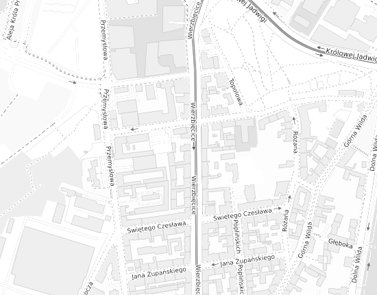 Mapa z adresem organizacji
