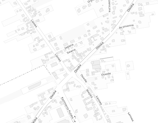 Mapa z adresem organizacji
