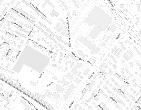 Mapa z adresem organizacji