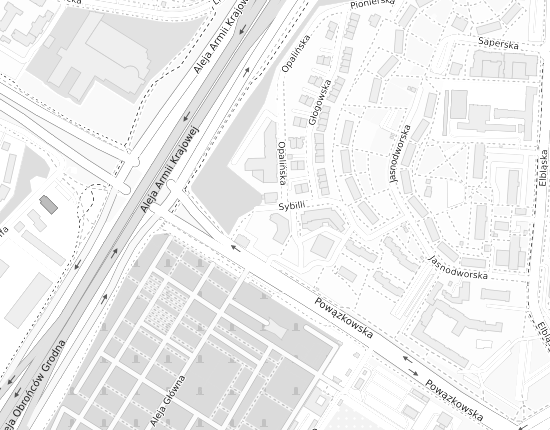 Mapa z adresem organizacji