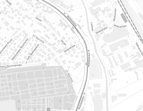 Mapa z adresem organizacji