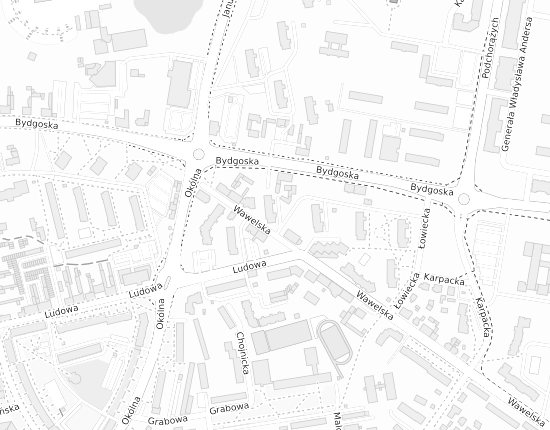 Mapa z adresem organizacji