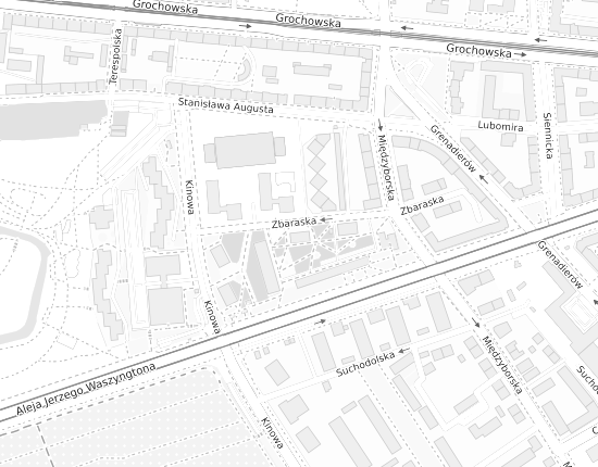 Mapa z adresem organizacji