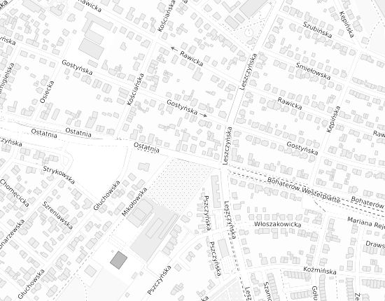 Mapa z adresem organizacji