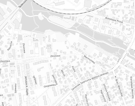 Mapa z adresem organizacji