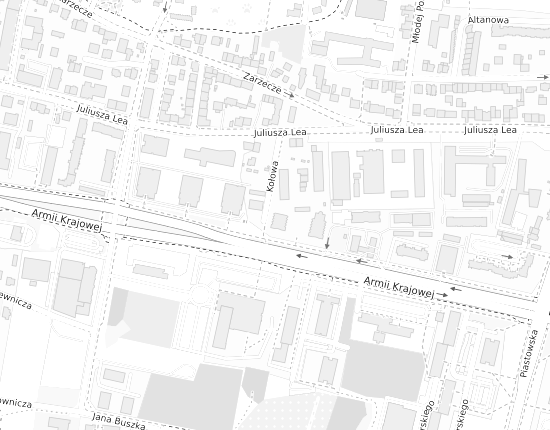 Mapa z adresem organizacji