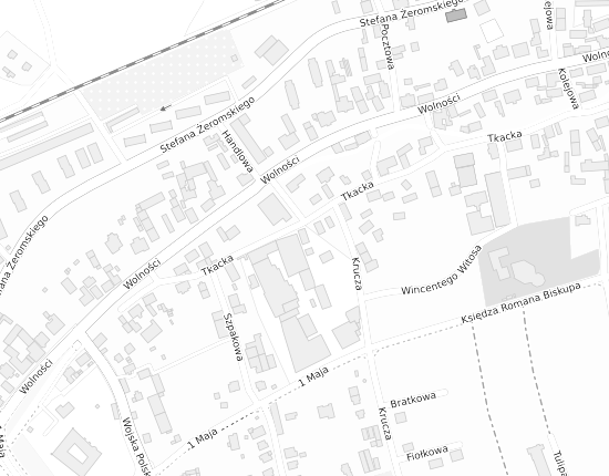 Mapa z adresem organizacji