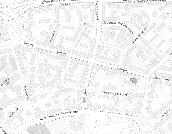 Mapa z adresem organizacji