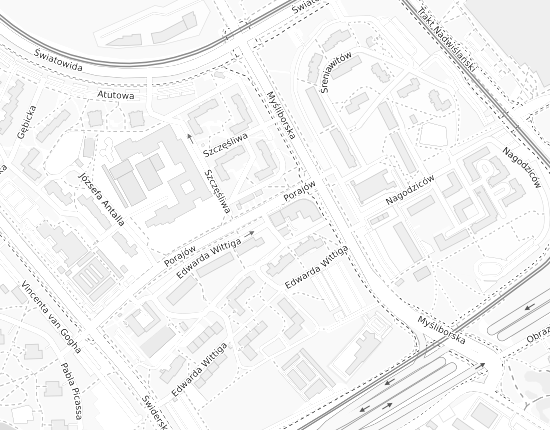 Mapa z adresem organizacji