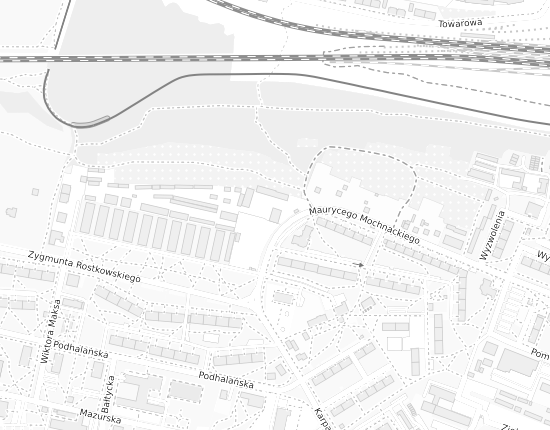Mapa z adresem organizacji