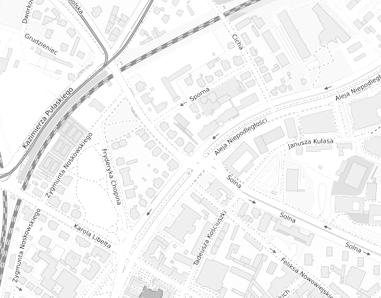 Mapa z adresem organizacji