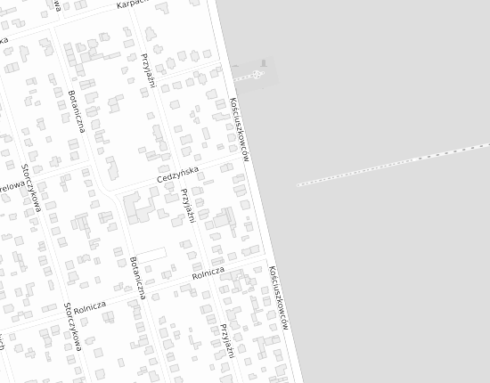 Mapa z adresem organizacji