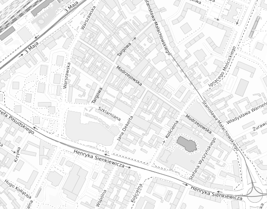 Mapa z adresem organizacji