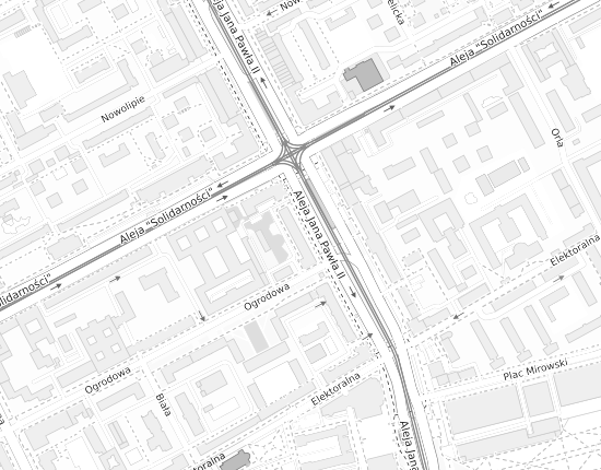 Mapa z adresem organizacji